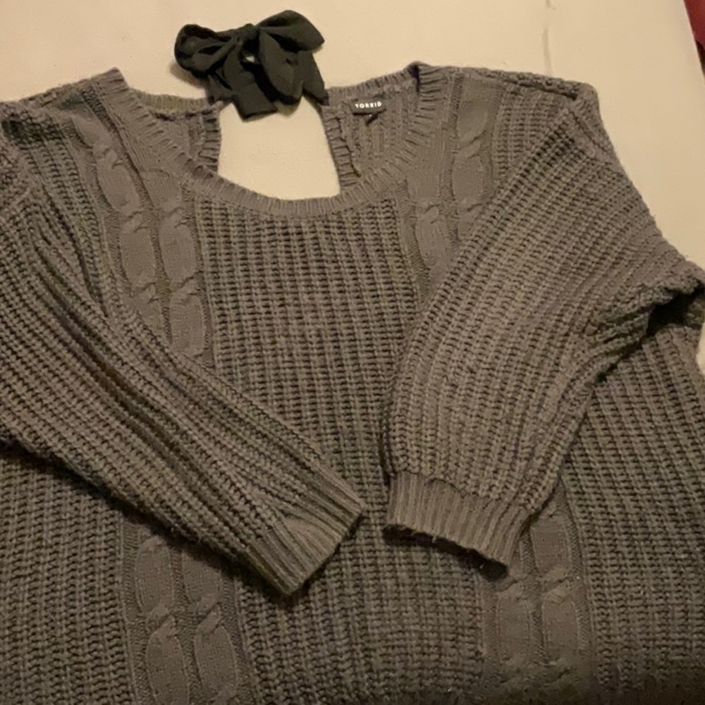 torrid knitted sweater